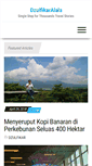 Mobile Screenshot of dzulfikaralala.com